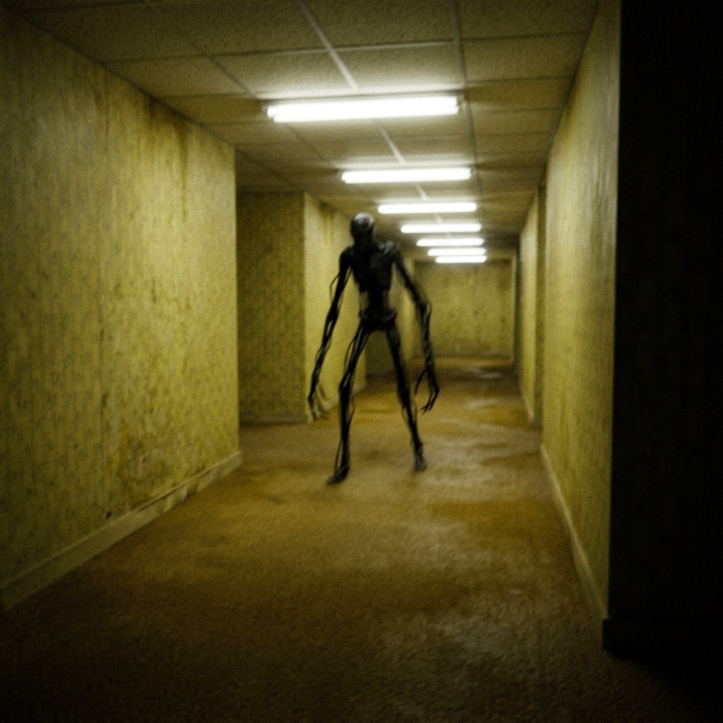 Entidade nas Backrooms