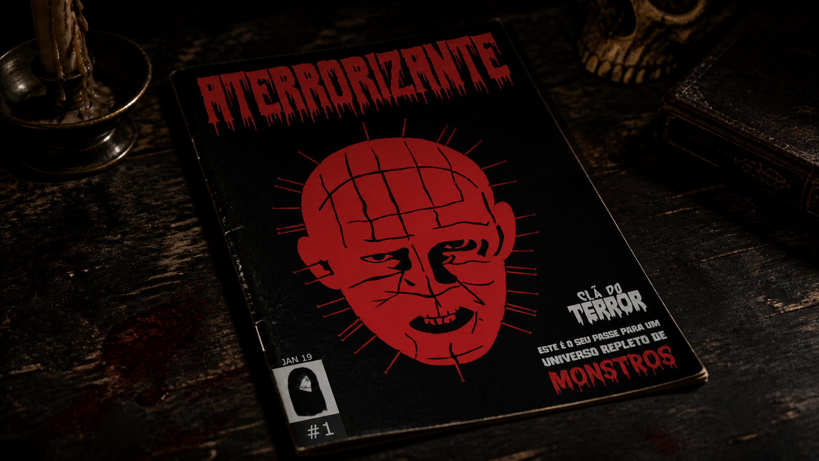 Revista Aterrorizante - 1ª Edição: Monstros