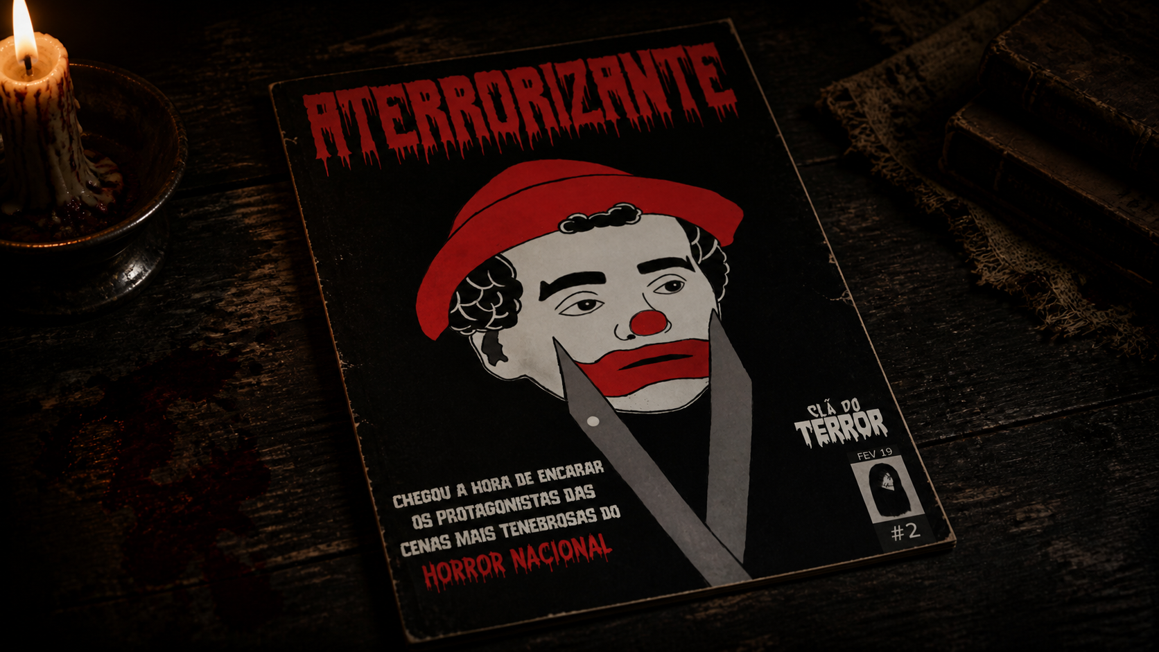Revista Aterrorizante - 2ª Edição: Horror Nacional